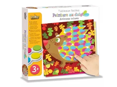 Zdjęcie produktu dla Malowanie palcami farbami - Zwierzęta