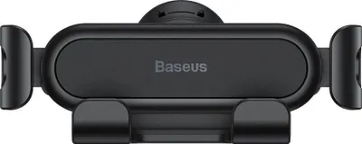 Zdjęcie produktu dla Baseus Gravity Air Vent Uchwyt na telefon do auta na wentylator – Czarny KP35173