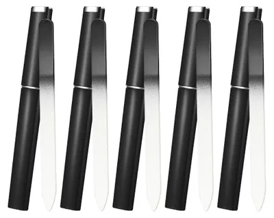 Produktbild von Glasnagelfeile, doppelseitige Nagelfeile, Nagelfeilen-Set