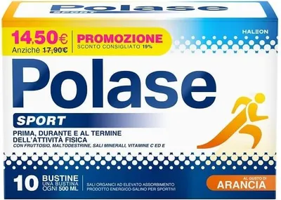Produktbild von Polase Sport Pulver, Sonderaktion, 10 Beutel, 20 g pro Beutel