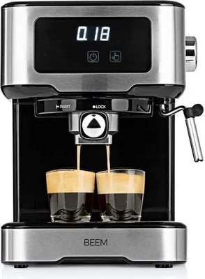 Produktbild von Beem Espresso-Select-Touch 05015200100 Traditionelle Espressomaschine, Touchscreen, Tassenwärmer, Milchaufschäumer