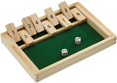 Produktbild von Beluga 10021 - Würfelspiel, Holz-Klappbrett