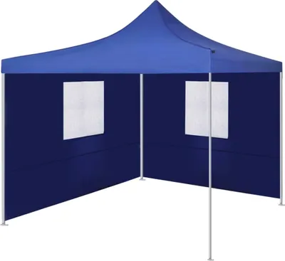 Immagine prodotto di Tenda Pieghevole con 2 Pareti 3x3 m Blu