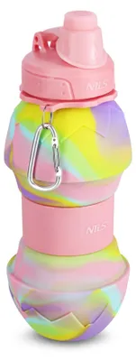 Immagine prodotto di Bottiglia pieghevole in silicone NC4102 700ml Rosa NILS