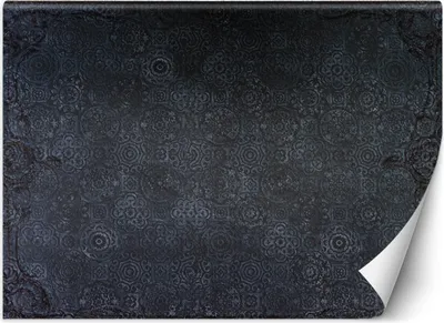 Produktbild von Vlies fototapete Blaues Mandala abstrakt 450x315 cm Feeby Blau inkl. Kleber einfache Montage