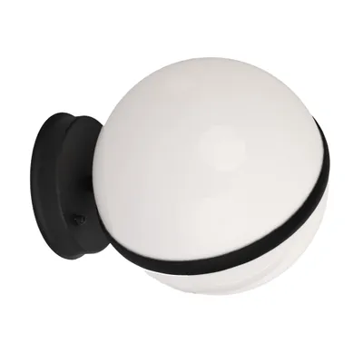 Zdjęcie produktu dla Kinkiet zewnętrzny LED czarny CIRCULO Eko-light EKO6641