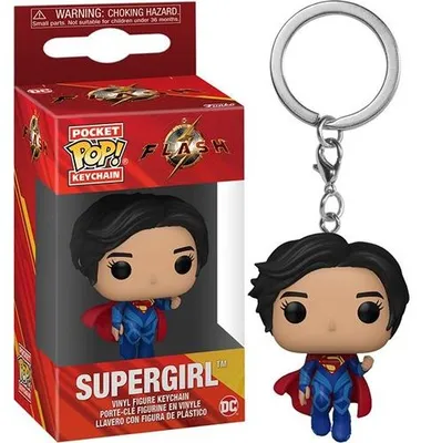 Obrázek produktu pro The Flash Kapesní POP! vinylová klíčenka 4 cm Supergirl