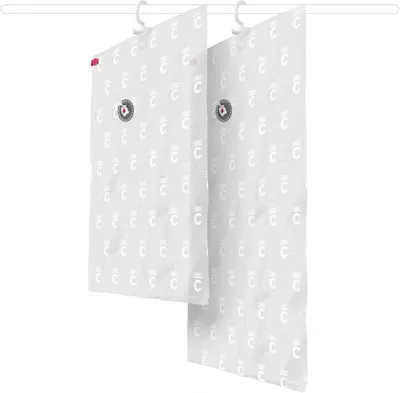 Productafbeelding van VacuÃ1/4m opbergzakken S/M - Set van 2 - 70x0,2x105 & 70x0,2x145 cm