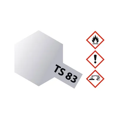 Produktbild von Tamiya 85083 - Acryl Spray Farbe -  - Ts-83 Metallic Silber Glänzend