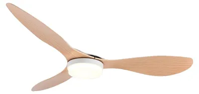Produktbild von Deckenventilator, Fernbedienung, einstellbare Beleuchtung, Orange, 52inch