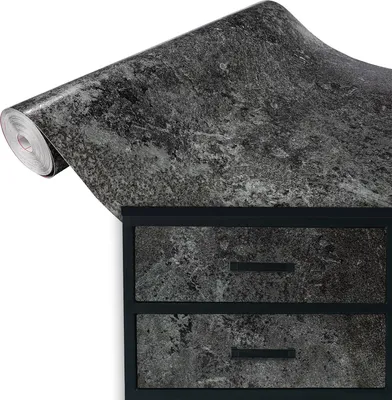 Produktbild von Klebefolie Möbel 45x100 cm - Avellino Beton - Möbelfolie selbstklebend in Deko-Stil - Folie für Möbel zur Renovierung von Türen, Schränken und Regalen - Möbelfolie dekorativ und pflegeleicht