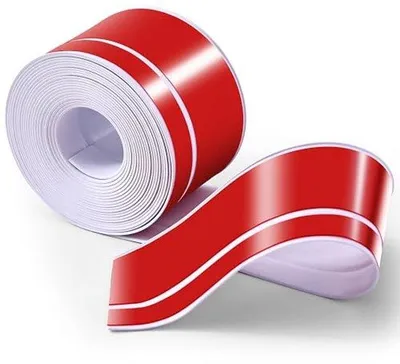 Zdjęcie produktu dla Samoprzylepne listwy przypodłogowe – elastyczne PVC – 500 x 7 x 0,2 cm