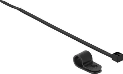 Produktbild von DELOCK Befestigungsschelle 9,5 mm mit KBI 200x4,8mm  schwarz