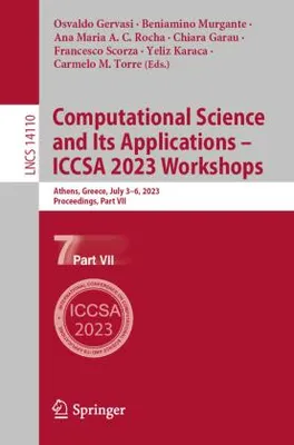 Obrázok produktu pre Computational Science and Its Applications - ICCSA 2023 Workshops