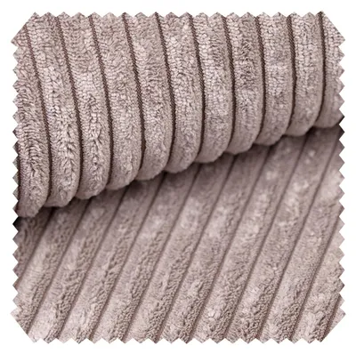Produktbild von novely® PORTO - Polsterstoff in Breitcord-Optik - Ultraweicher Möbelstoff - Pflegeleichte Meterware 1 lfm - Farbe: 27 Altrosa