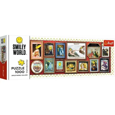 Produktbild von TREFL Puzzle 1000el Panorama Galeria Smiley World 29053 Trefl