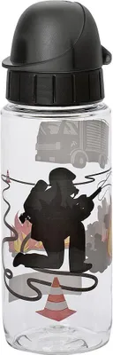 Produktbild von EMSA Trinkflasche Tritan Kids Fireman 0,5l transparent