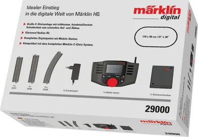 Immagine prodotto di Märklin 29000 Set di avviamento digitale MS2 senza materiale rotabile
