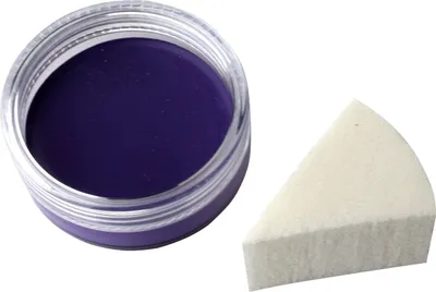 Produktbild von Premium Aqua Make Up Violett 14g mit passenden Schwamm