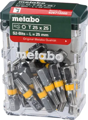 Zdjęcie produktu dla Pudełko na bity Metabo T25, SP, 25 szt.