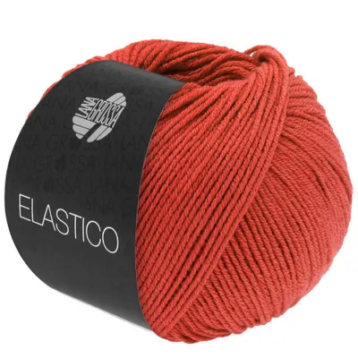 Produktbild von Lana Grossa ELASTICO 50 g Baumwoll-Klassiker mit leichtem Stretch-Anteil 160 m, Farbe:186 - Hummer