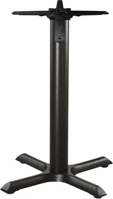 Produktbild von Bolero Tischfuß aus Gusseisen mit Fußkreuz 72cm hoch