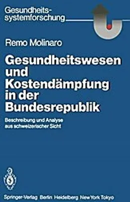 Immagine prodotto di Gesundheitswesen und Kostendämpfung in der Bundesrepublik