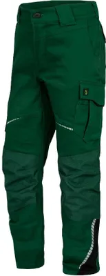 Produktbild von Bundhose Flex Line grün-schwarz, Gr. 122/128 Leibwächter FLXKH21128