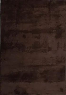 Image de vidaXL Tapis à poils mi-longs, doux et lavable HUARTE Marron