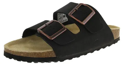 Produktbild von Supersoft Damen Pantolette mit Schnalle, flacher Absatz, Größe 38