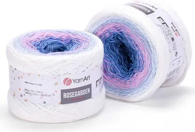 Zdjęcie produktu dla Yarn Art Rose Garden 301 Pink Blue Przędza dziewiarska