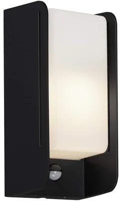 Immagine prodotto di Luce da esterno Sensore di movimento E27 IP44 12 W nero metallo Briloner