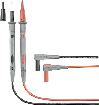 Produktbild von Sicherheits-Messleitungs-Set 1.20 m Schwarz, Rot VOLTCRAFT MS-4N