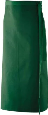 Produktbild von Bistroschürze B 100 x L 80 cm, Fb. flaschengrün : 65% Polyester 35%Baumwolle 220 g/m² : Flaschengrün