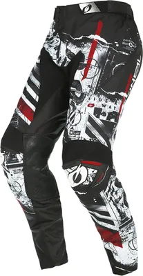 Obrázek produktu pro O'NEAL Pánské motokrosové kalhoty Mayhem Scarz V.22 , bílá červená, 30