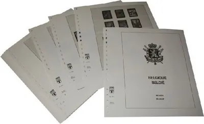 Produktbild von Lindner-T Vordruckblätter T127/57 Belgien - Jahrgang 1957 bis 1964