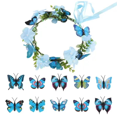Produktbild von Solidchoice – Set mit Accessoires im Stil einer Feenrenaissance – Elfenkrone und 10 Haarnadeln