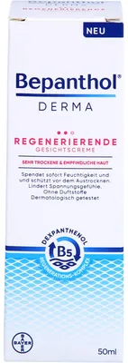 Produktbild von Bepanthol Derma Regenerierende Gesichtscreme, 50 ml Creme