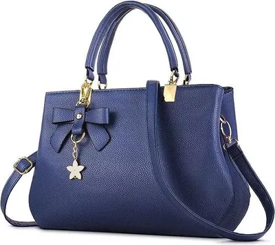 Immagine prodotto di Borsa a tracolla da donna Unyqoos® realizzata in ecopelle di alta qualità, dimensioni 28x11x19 cm – elegante borsa a spalla con 6 scomparti, tracolla removibile e manici di 13 cm