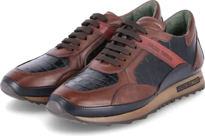 Produktbild von Galizio Torresi Sneaker 415128B V19733, Glattleder, Braun, Herren