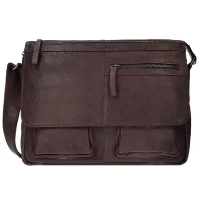Zdjęcie produktu dla Spikes & Sparrow Business Bag Leder Flap D.Brown SP-1031 BR59