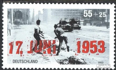Produktbild von Briefmarken BRD (BR.Deutschland) 2003 Mi 2342 (kompl.Ausg.) gestempelt Volksaufstand
