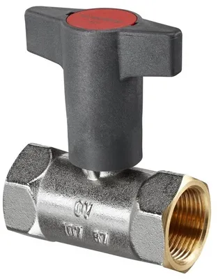 Produktbild von Oventrop Hochtemperatur-Kugelhahn Optibal PN 16, beiderseits Innengewinde DN 20, 3/4"
