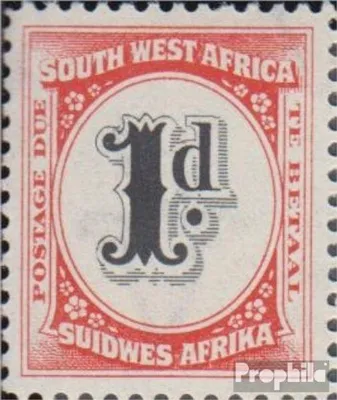 Produktbild von Briefmarken Namibia - Südwestafrika 1931 Mi P87 gestempelt Portomarken