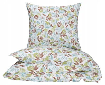 Produktbild von Nyks Bettwäsche-Set 160x200 cm Baumwolle Musterschön
