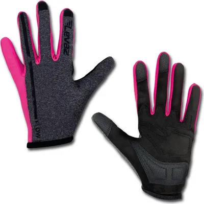 Produktbild von MTB Handschuhe Gel Mountainbike Fahrrad BMX Sommer Fahrradhandschuh Damen Levaz Flow -  Größe: L