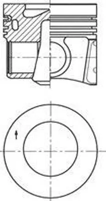 Immagine prodotto di Pistone Vw Golf 1,6Tdi 13- 79,5Std