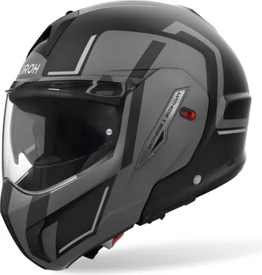 Produktbild von Airoh Mathisse II Genius Klapphelm, schwarz matt/grau, XS (53/54)