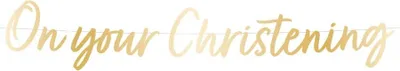 Produktbild von On your Christening Girlande 1,6m