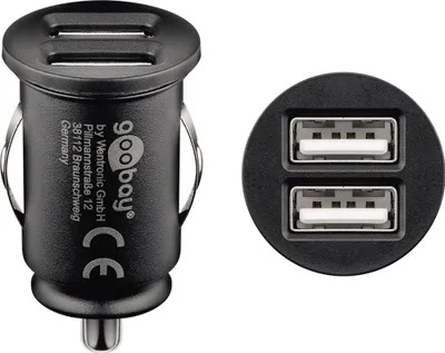 Produktbild von Goobay Ladegerät KFZ 44177 2xUSB